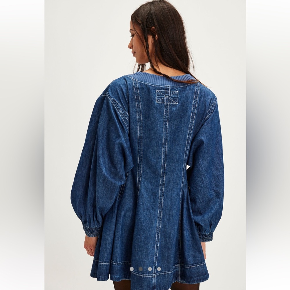 Free people we the free Indy Denim mini dress - Picture 5 of 11